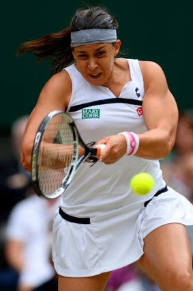 Marion Bartoli has not lost a set in this tournament yet.