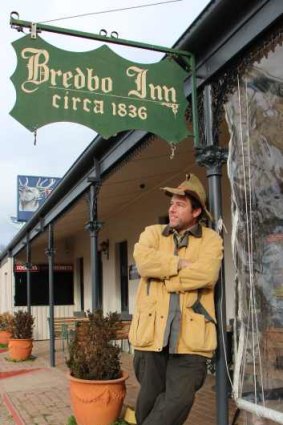 Tim the Yowie Man at the historic Bredbo Inn