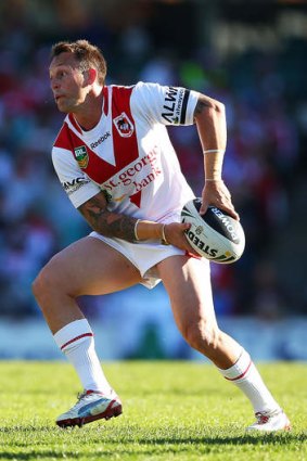 "I would definitely be keen to run around in that sort of competition": Former Dragons playmaker Nathan Fien.