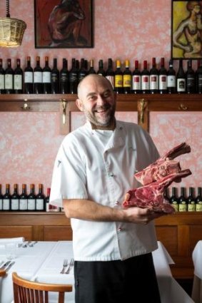 Osteria La Passione chef  Carmine Costantini will be serving up Chianina beef dinners on Wednesday nights during May. 