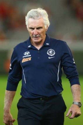 Mick Malthouse did  not see such a big defeat coming.