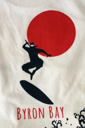 Japanese ninja surfers.