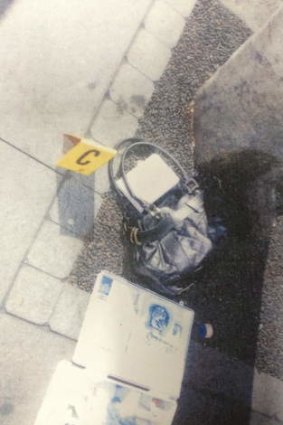 Lisa Harnum's handbag, found near her body after she fell 15 floors from a Sydney building on July 30, 2011.