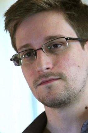 Whistleblower Edward Snowden.