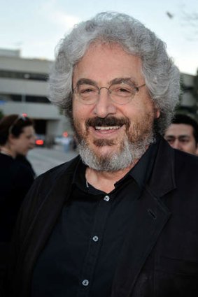 Harold Ramis arriving at the Dreamworks' premiere of <i>I Love You, Man</i> in 2009.
