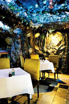 Cave life ... the Grotta Capri.