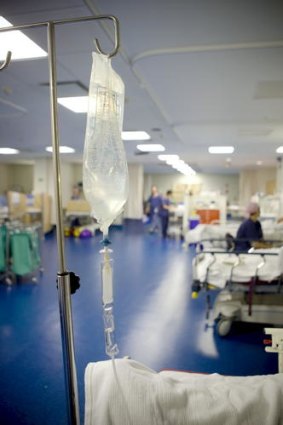 Up to 50 hospital beds are expected to close, due to funding cuts.