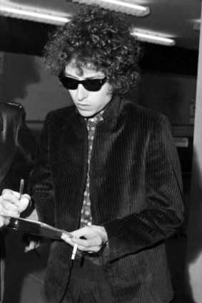 Music legend Bob Dylan.