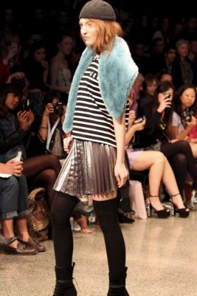 Rewind &#8230; fashion label Ruby kicked off New Zealand Fashion Week with a range of 90s-inspired looks.