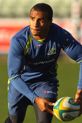 "It can get as personalised as you want it to be" ... Wallaby Will Genia.