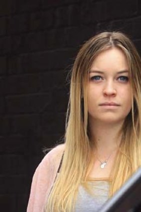 Fined ... Hannah Jongebloed previously lost her drivers licence for driving a car with a turbo engine.