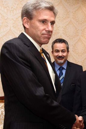 Killed ... US Ambassador to Libya Christopher Stevens.