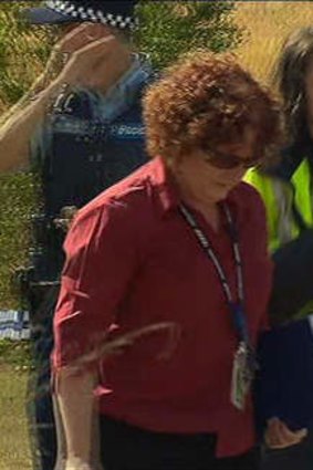 Screen grab. One of teenage girls involved in Scarsdale, Ballarat, incident where 14 year old boy was killed. Channel Ten News. 5 January 2013.