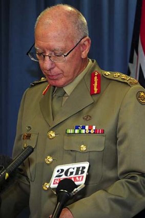 Chief of the Defence Force General David Hurley.