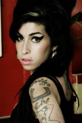 British jazz singer Amy Winehouse.