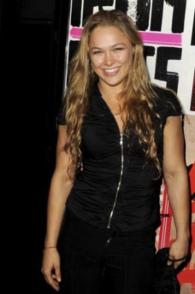 A lover and a fighter ... UFC debutante Ronda Rousey.