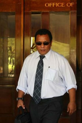 Nauruan politicians, including President Marcus Stephen (above) received secret funds.
