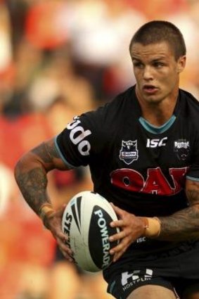 Fall guy: Sandor Earl in his days with Penrith.