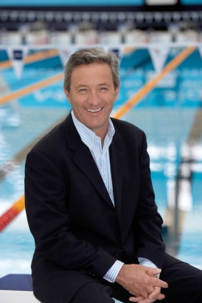 Nine presenter Ken Sutcliffe hosted many an Olympic and Commonwealth event.