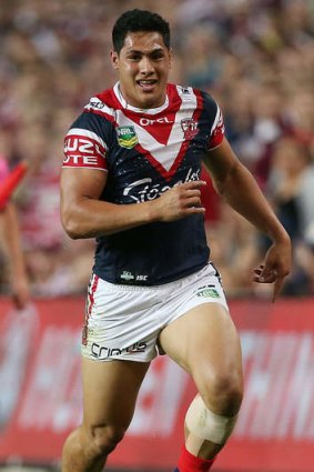Heavily penalised: Roger Tuivasa-Sheck and the Roosters have been on the wrong side of the penalty count for much of the season.