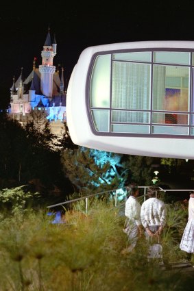 Disneyland's House of the Future (1959), part of Walt Disney's vision of Tomorrowland.