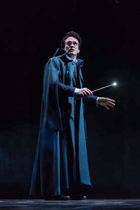Jamie Parker as Harry Potter from the original company of Harry Potter and the Cursed Child performing in London. 