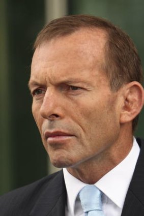 Still opposed: Tony Abbott.