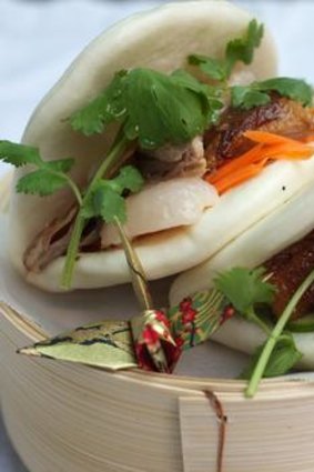 Tsuru will offer fresh fare such as pork belly and roasted duck in a lychee bun.