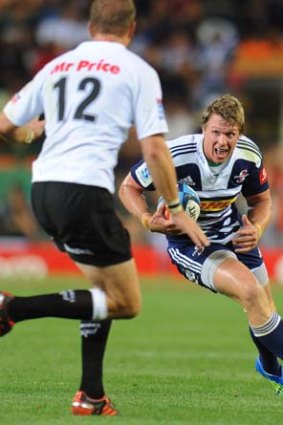 Old pro ... Jean de Villiers of the Stormers.
