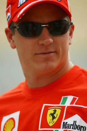 Return on the cards: Kimi Raikkonen heavily tipped to return to Ferrari, the team he drove for in 2007.