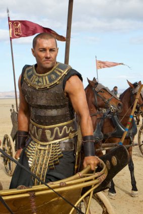Epic role: As the Egyptian pharaoh Ramses in <i>Exodus: Gods and Kings</i>.