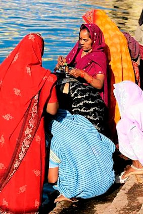 Woman in Madhya Pradesh state in India. The majority of rapes and sexual assaults occur in rural India, although the problem is largely depicted as an urban one.