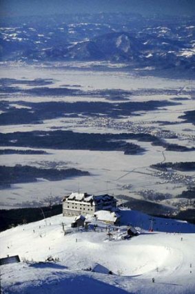 Krvavec ski resort is 15 minutes from Ljubljana, Slovenia.