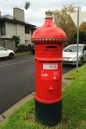 Special delivery: The heritage post office box.