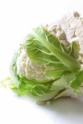 White vegetables such as cauliflower are packed with goodness.