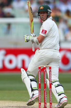 Peter Siddle during the recent second Test against Sri Lanka at the MCG.