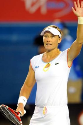 "Under the pressure and right in that moment, I've still got it" ... Sam Stosur.