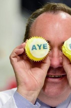 The independence movement, led by Alex Salmond's Scottish National Party, may break the 307-year-old union with  England.