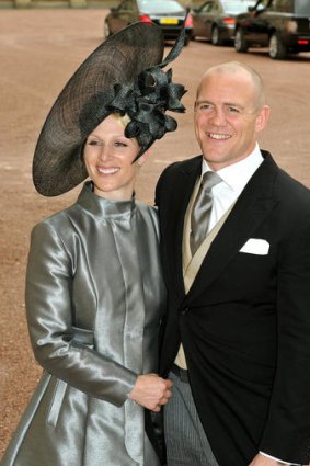 Zara Phillips and fiance Mike Tindall.