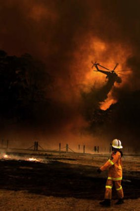 Spy in the sky: The RFS is carrying out trials this fire season.