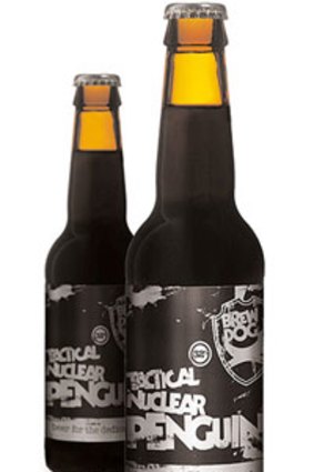 BrewDog's Tactical Nuclear Penguin beer.