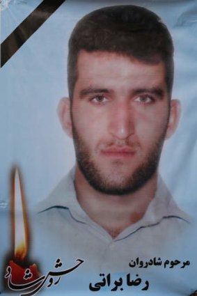 Killed asylum seeker Reza Barati.