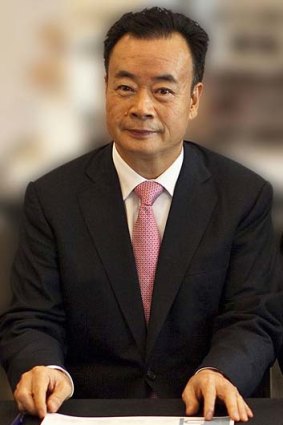 Chinese businessman and philanthropist Dr Chau Chak Wing.