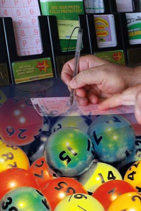 "Ahh, the lottery. The fervent visualisation of a truckload of cash zooming into one's bank account, burying all one's worries."