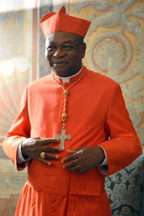 Possible pope ... Nigerian cardinal John Onaiyekan.