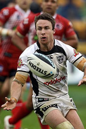James Maloney of the New Zealand Warriors.