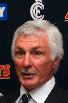 If words were the measure of a coaching stint, Mick Malthouse would already seem like a veteran of Visy Park.