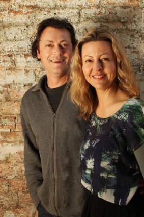 Australian filmmakers Kim Mordaunt and Sylvia Wilczynski.
