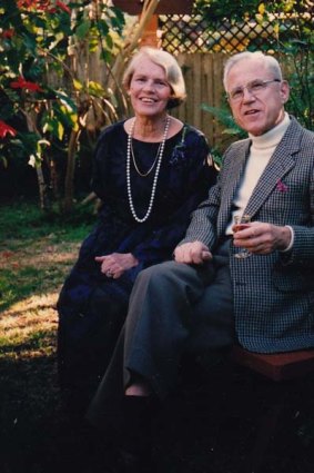 Crusader ... Averil Fink (shown with her husband, Tom) fought tirelessly to improve the plight of the aged.