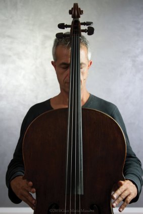 Cellist Giovanni Sollima. 